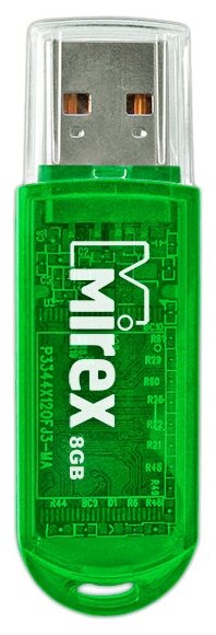 Флешка Mirex Elf 8GB USB 2.0 Зеленый