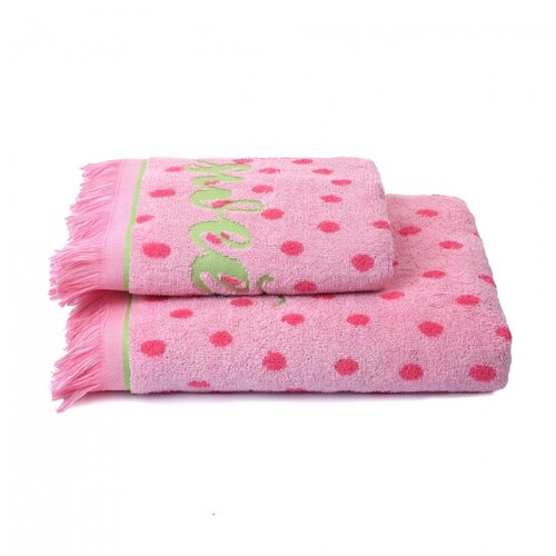 фото Полотенце детское sweet strawberry - 50х90, 70х130 см (комплект - 2 шт.) cleanelly