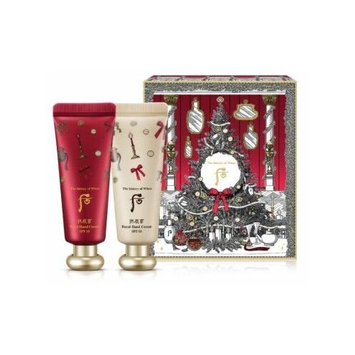 The History of Whoo Омолаживающий набор кремов для рук Gongjinhyang Royal Hand Cream Set SPF10