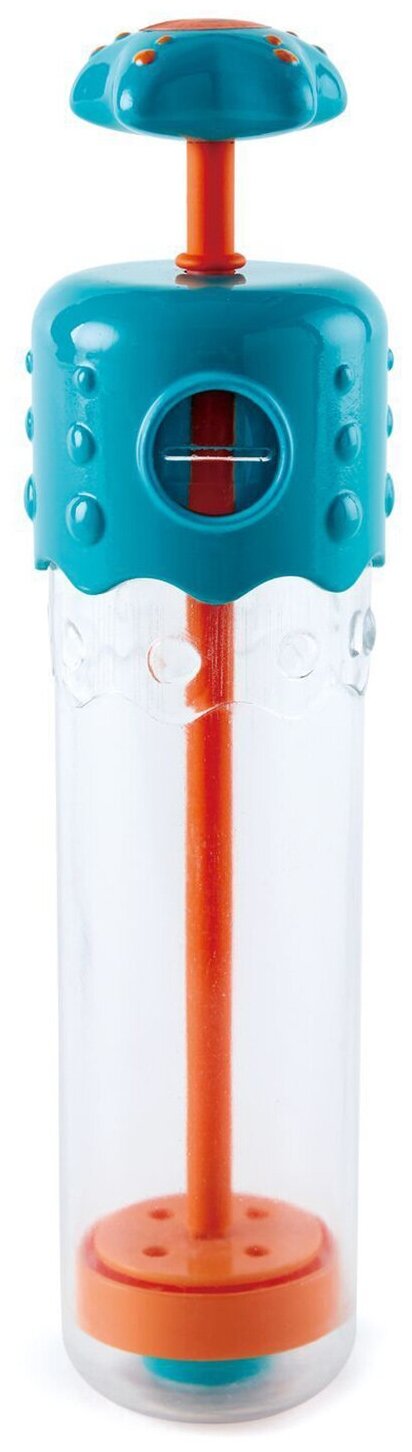 Игрушка для ванной Hape Multi-Spout Sprayer (E0210), прозрачный/голубой/оранжевый