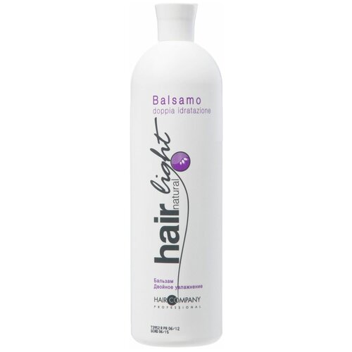 .HC HL Бальзам Двойное увлажнение 1000мл Hair Natural Light Balsamo Doppia Idratazione251130/LBT9337