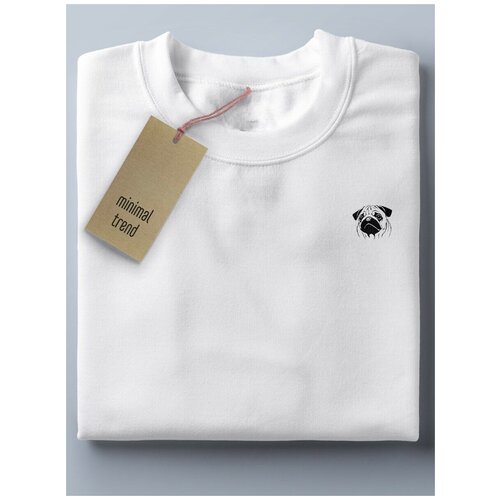 фото Футболка мужская белая, minimal trend, минимализм - 481