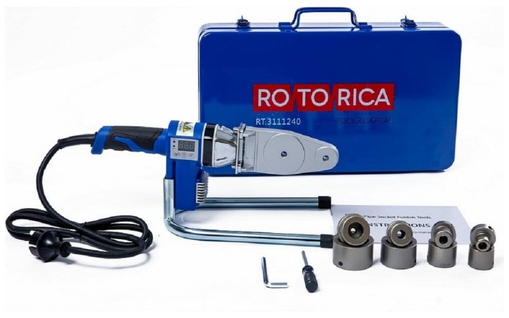 Раструбный сварочный аппарат Rotorica Rocket Welder 40 Blue серия Top