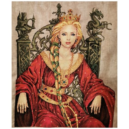 Nimue Набор для вышивания Queen Guinevere (Королева Гвиневра),173-Z007 MK, 40 х 32 см
