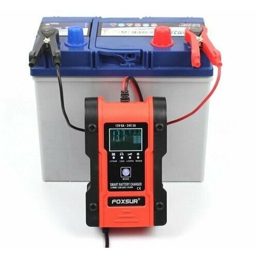 Зарядное устройство Foxsur 12V24V 6A FBC122406D 2660₽