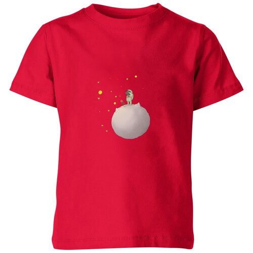 Футболка Us Basic, размер 12, красный мужская футболка маленький принц космонавт l синий