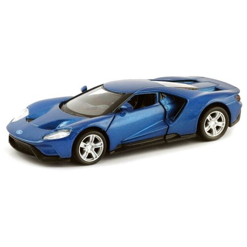 Легковой автомобиль RMZ City Ford GT 2019 (554050) 1:32, 15 см, синий легковой автомобиль rmz city porsche macan s 2019 554049 1 32 15 см синий