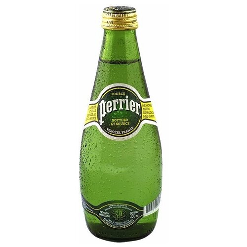 Perrier 0,33л. Стекло Перье вода минеральная газированная гидрокарбонатно-кальциевая