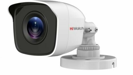 Видеокамера HiWatch DS-T200 (B) 2Мп, 1/2.7" CMOS, 2.8мм/103°, ИК-фильтр, EXIR до 20м, 0.01 Лк/F1.2, OSD/DWDR/BLC/DNR/Smart ИК, IP66, 12В DC/4Вт