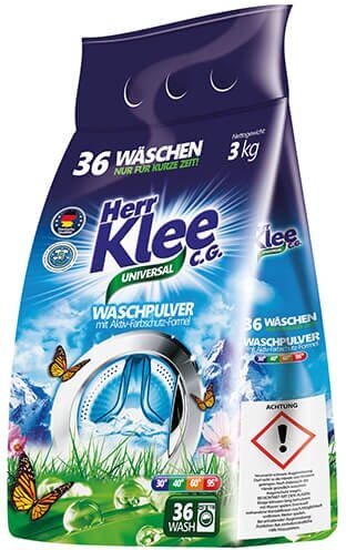 Herr Klee C.G. Waschpulver Universal    3   36    