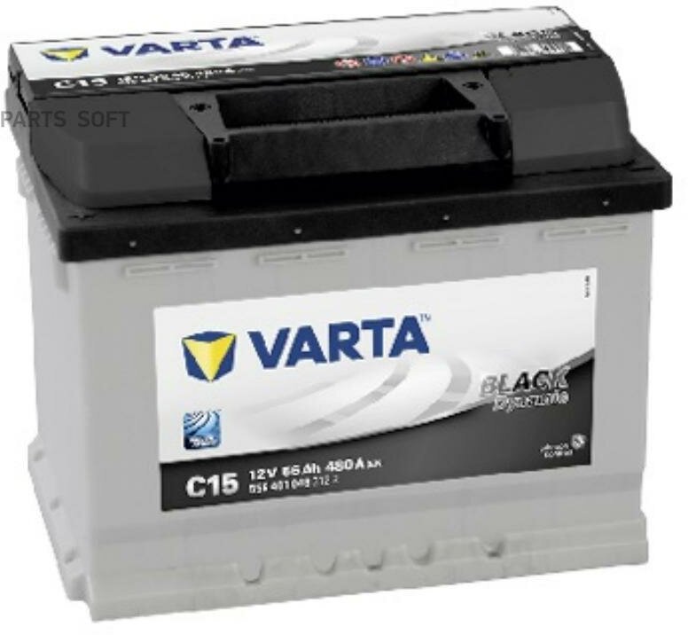 VARTA 556401048 Аккумуляторная батарея Black Dynamic [12V 56Ah 480A B13]