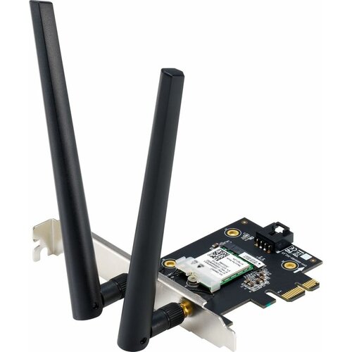 Сетевой адаптер WiFi + Bluetooth ASUS PCE-AXE5400 PCI Express x1, 49.7 шт. wifi адаптер asus pce ax1800