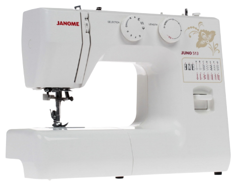 Швейная машина JANOME Juno 513 - фотография № 10