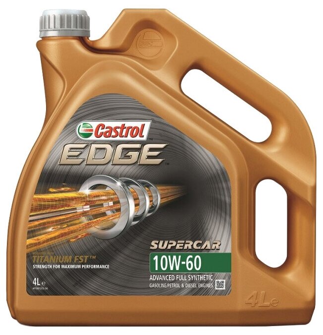 Масло моторное CASTROL EDGE SPORT 10W60 4л синт.