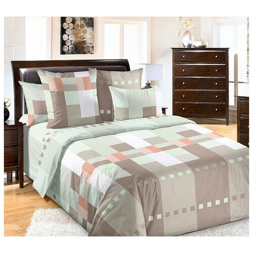 Комплект постельного белья евро Комильфо поплин