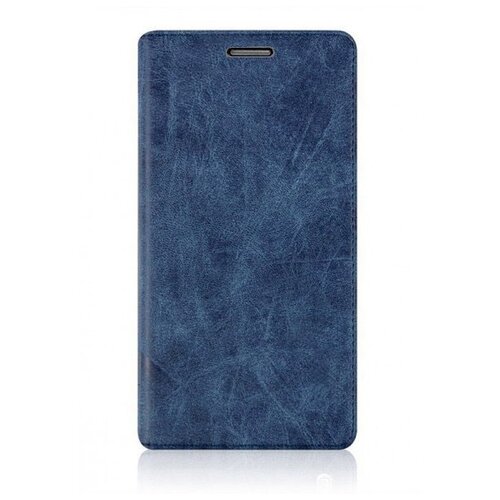 фото Чехол-книжка mypads из качественной импортной кожи с мульти-подставкой и визитницей для zte nubia z17 mini 5.2 (nx569j/h) ретро под старину синий