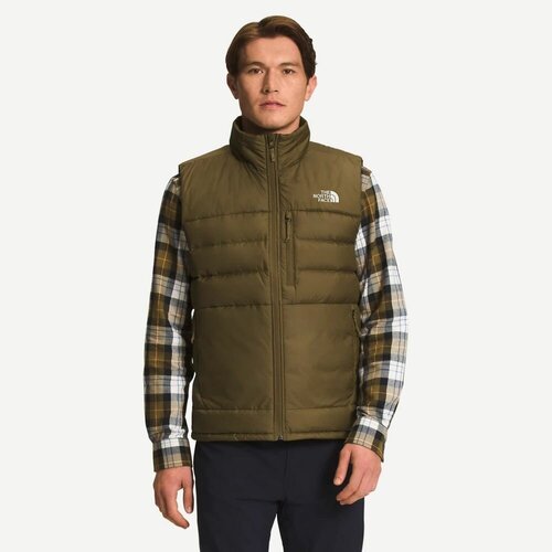 фото The north face жилет пуховый aconcagua 2 m s, military olive