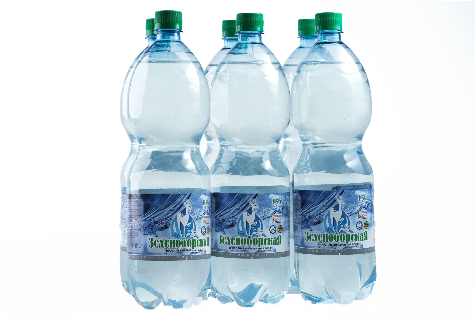 газированная питьевая минеральная лечебно-столовая вода Зеленоборская