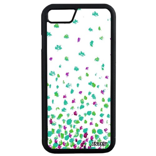 фото Чехол на телефон iphone se 2020, "снег" дождь хлопья utaupia