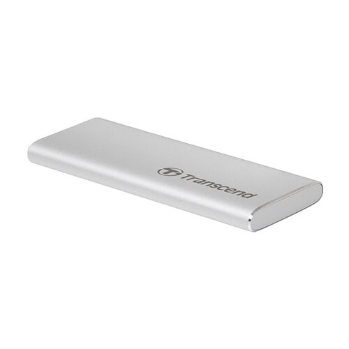 480 ГБ Внешний SSD Transcend ESD240C, USB 3.2 Gen 1 Type-C, серебряный