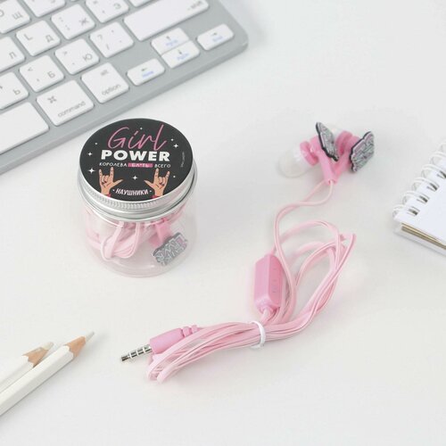 Наушники вакуумные в банке Girl power модель VBT 19 55700₽