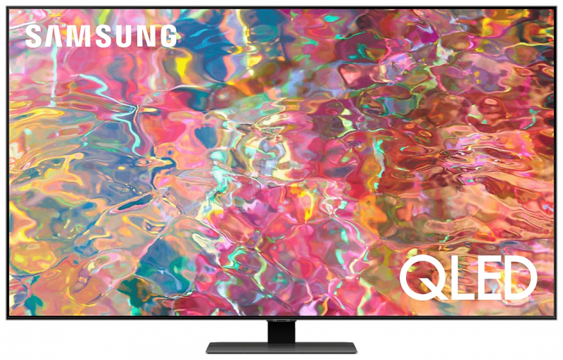 Телевизор Samsung QE55Q80BAUXCE, черненое серебро