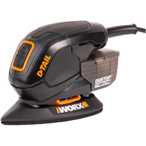 Дельташлифовальная машина Worx WT649, 65 Вт шлифовальная машина worx wx642 1 270 вт