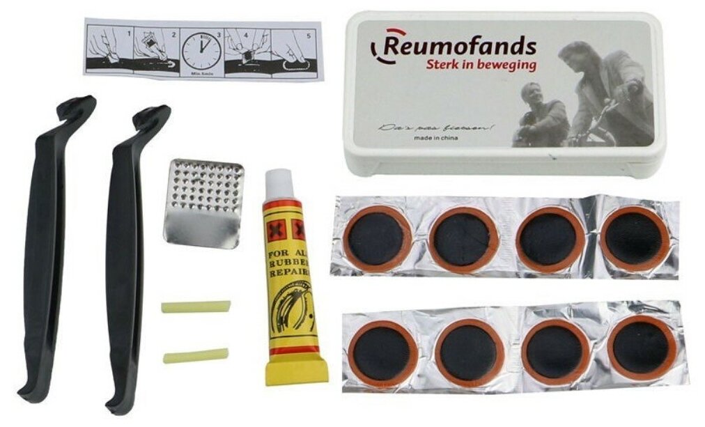 фото Набор для ремонта велосипедных шин, универсальный