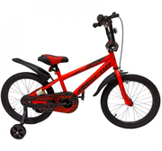Велосипед с диаметров колес 14 дюймов, велосипед для детей, велосипед OSCAR TURBO красного цвета