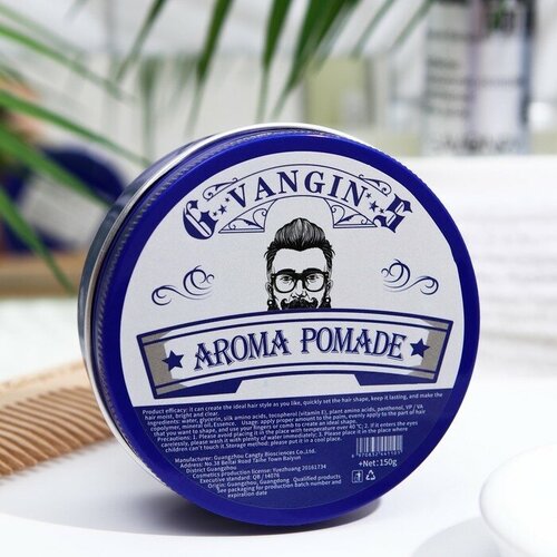 Воск для укладки волос на водной основе бесцветный 150 г 643₽