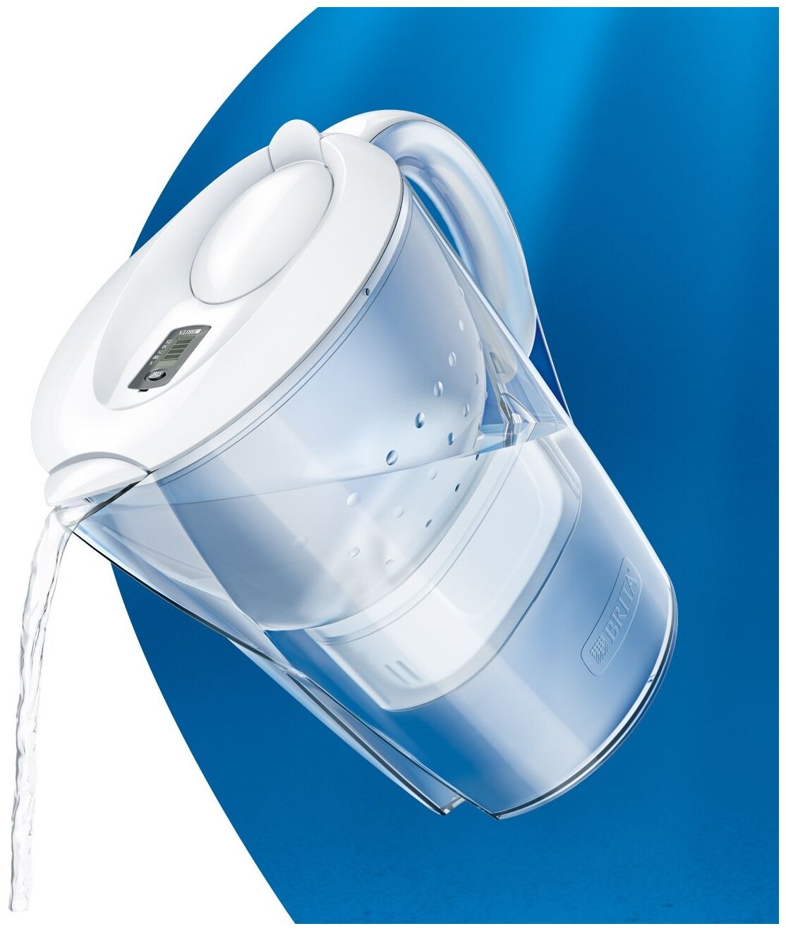 Фильтр кувшин BRITA Marella XL Memo MX+ 3.5 л белый - фотография № 5