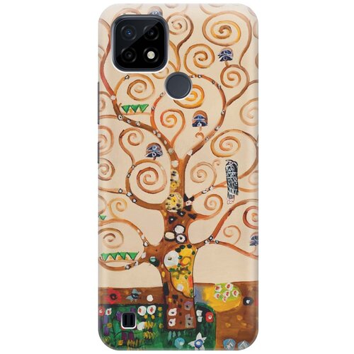 фото Cиликоновый чехол на realme c21 / рилми с21 с принтом "климт" gosso