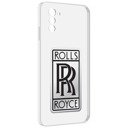 Чехол MyPads Rolls-Royce мужской для UleFone Note 12 / Note 12P задняя-панель-накладка-бампер