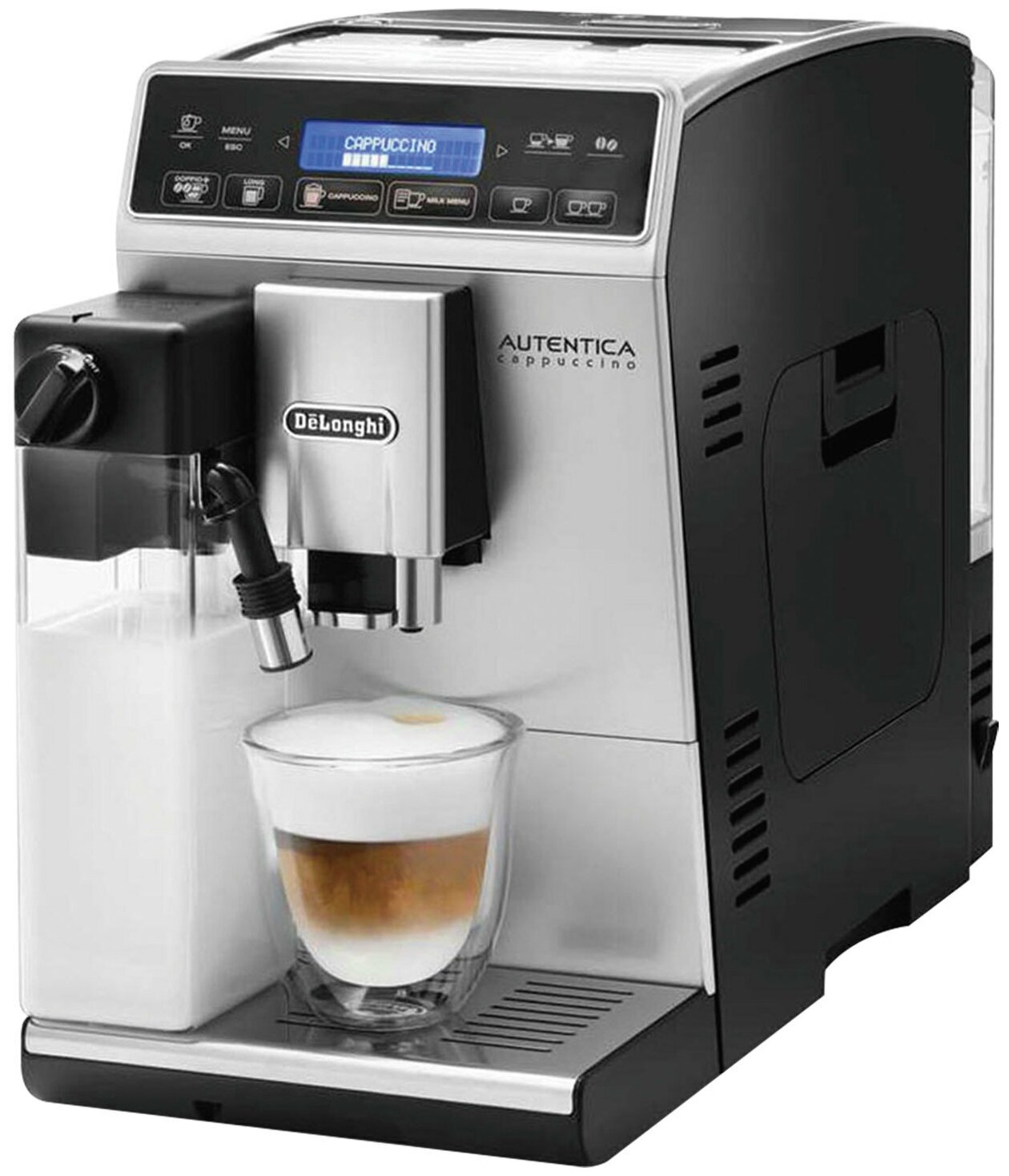 Кофемашина DeLonghi Autentica ETAM29.660 SB, серебристый/черный