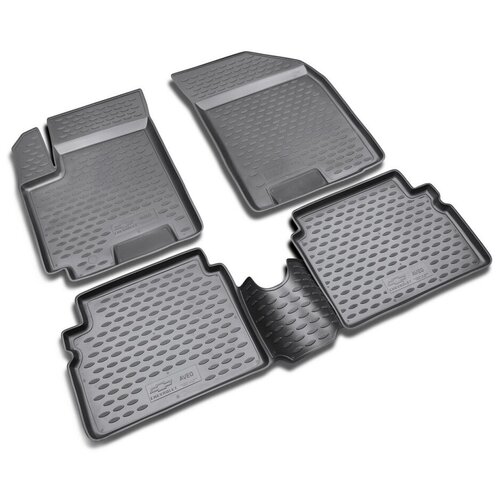 фото Коврики в салон element подходят для ravon r3, 2015->, седан, 4 шт. (полиуретан), element10402210k