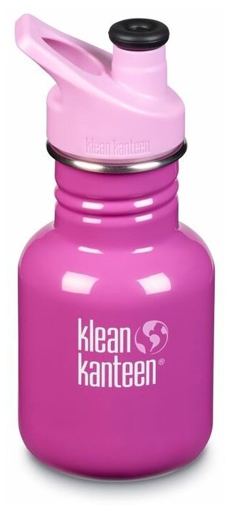 Детская бутылка Klean Kanteen Kid Classic Sport 12oz (355 мл) (Bubble Gum)