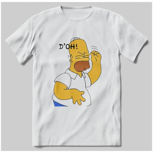 фото Футболка с принтом симсоны гомер doh brut-shop
