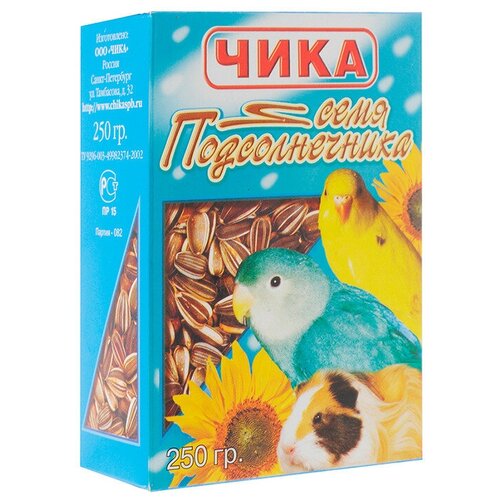 Чика Семя подсолнечника, 250гр, 6шт