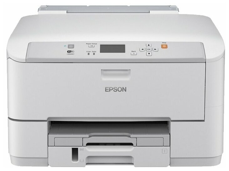 Принтер струйный Epson WorkForce Pro WF-M5190DW (монохромный, А4, печать 1200x2400dpi, 34ppm, 330л.,дуплекс,USB,Ethernet, Wi-Fi,картридж с чернилами н