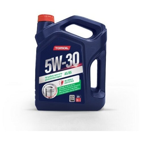 Tomoil 5W30 7100002899 Engine Oil A5/B5 4л+1л подарок