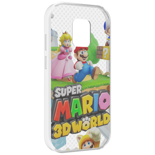 Чехол MyPads Super Mario 3D World для UleFone Power Armor 14 / 14 Pro задняя-панель-накладка-бампер