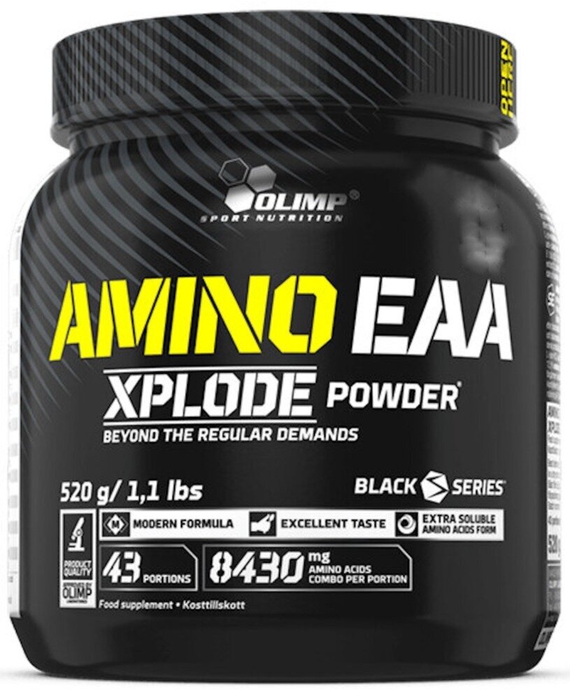 Аминокислоты OLIMP AMINO EAA XPLODE POWDER 520 г, Апельсин