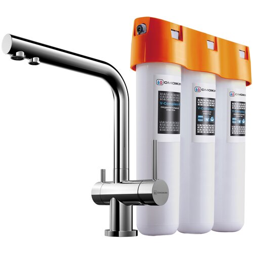 Комплект смеситель+фильтр Nagano-C + Pure drop Lite