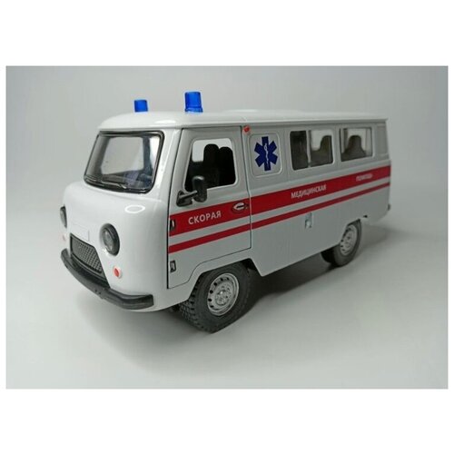 Машинка металлическая УАЗ-452 Автобус 