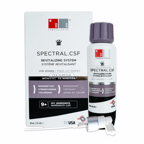 DS Laboratories Spectral CSF лосьон-спрей для роста волос для женщин на 1 месяц, 1 уп 60 мл