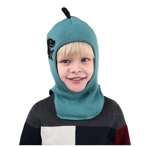 фото Шапка baziator, размер 48-50, голубой