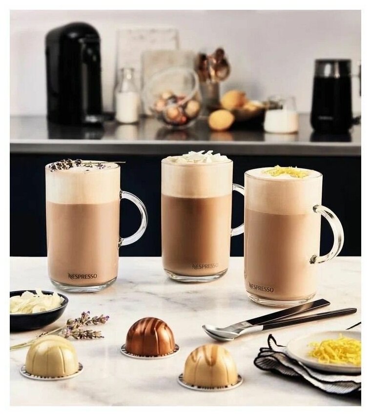 Nespresso Vertuo Vanilla Custard Pie Ванильный пирог 10 капсул - фотография № 4