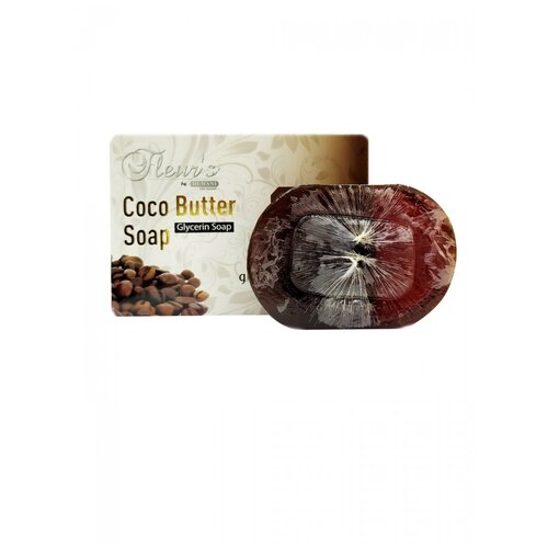 Hemani Fleur's мыло для лица с маслом какао Coco Butter Soap, 75 г