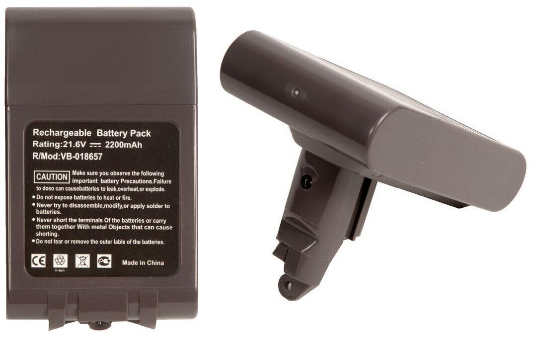 Battery / Аккумулятор для беспроводного пылесоса Dyson DC58, DC59, DC61 Animal DC62 2.2Ah 21.6V