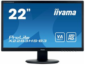 21.5" Монитор Iiyama ProLite X2283HS-3, 1920x1080, 75 Гц, *VA